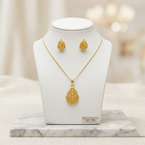 Parure en or 18k 4g